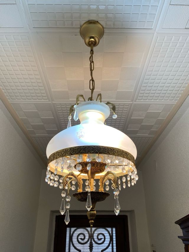 Lampara de techo retro clasica