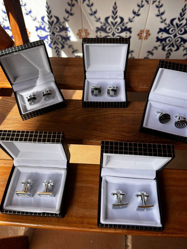 Gemelos detalles para boda o comunión