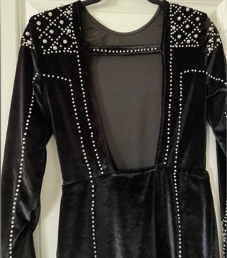 Vestido fiesta terciopelo