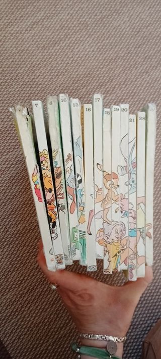 Lote de libros Clásicos Disney años 80