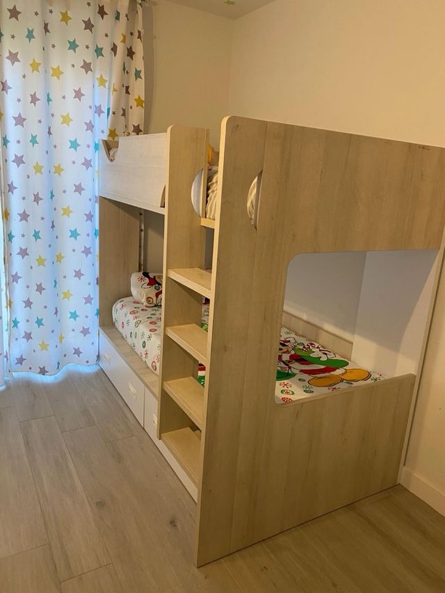 Litera cama niños 90x190