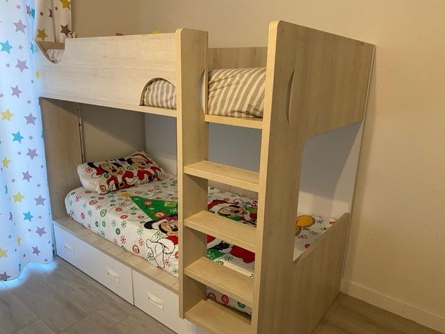 Litera cama niños 90x190