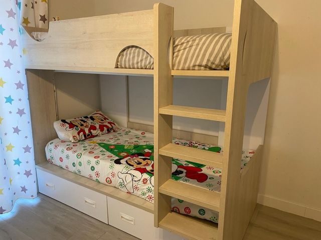 Litera cama niños 90x190