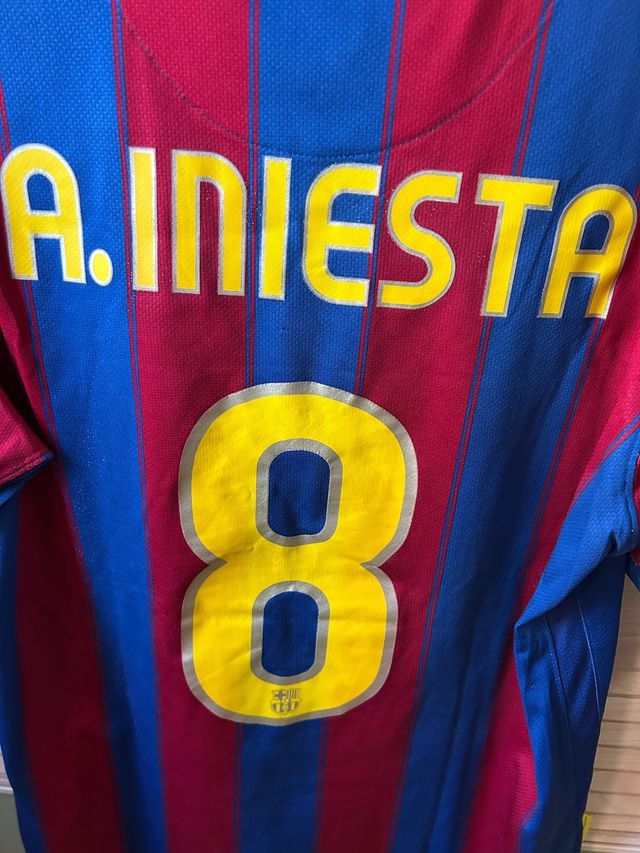 Camiseta FC Barcelona Andrés Iniesta 2009/2