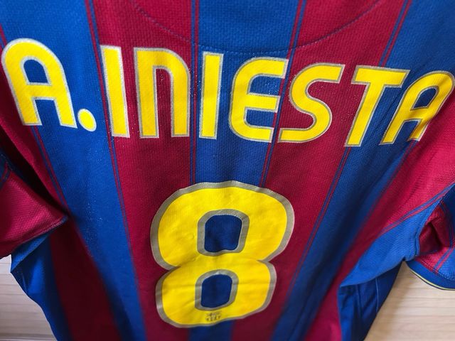 Camiseta FC Barcelona Andrés Iniesta 2009/2