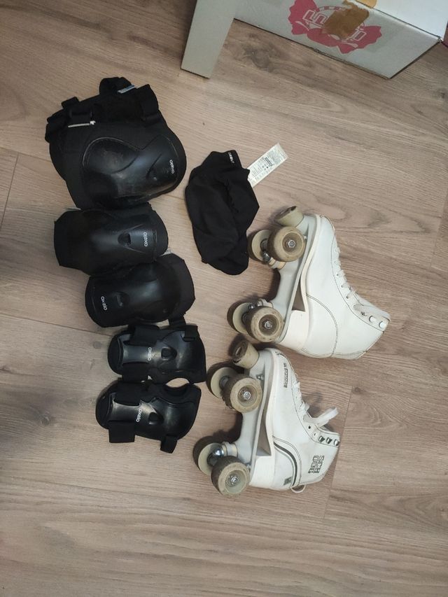 Patines talla 33 más protecciones