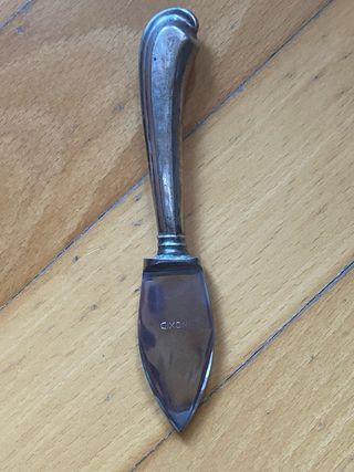 Coltellino in argento e inox Polizia di