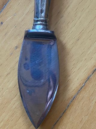 Coltellino in argento e inox Polizia di