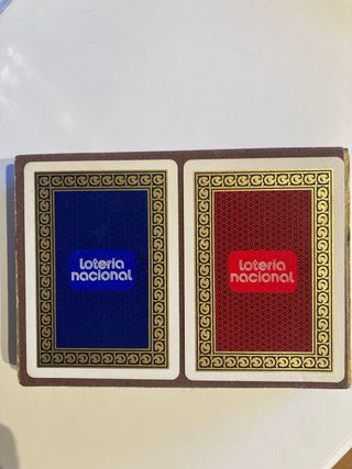 Juego barajas Lotería Nacional