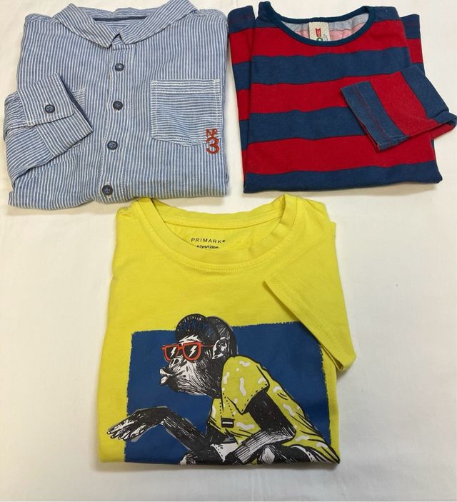 1 camisa y 2 nikis niño/a talla 7 años