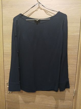 QCamisa azul marino 