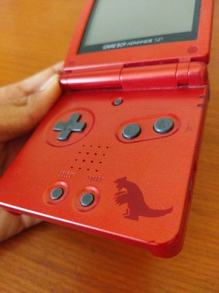 GBA SP RUBÍ