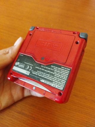 GBA SP RUBÍ
