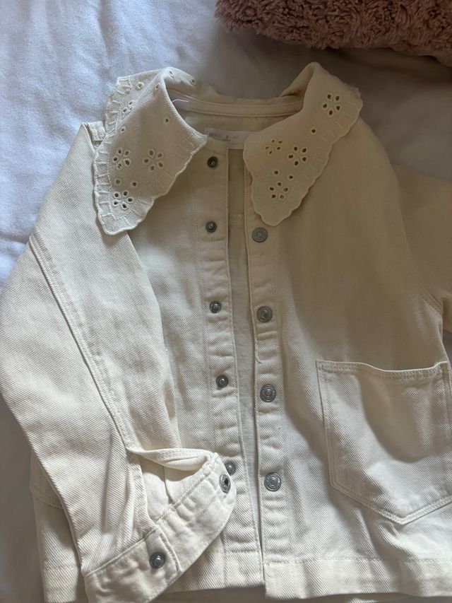 Chaqueta o sobrecamisa zara talla 6 niña