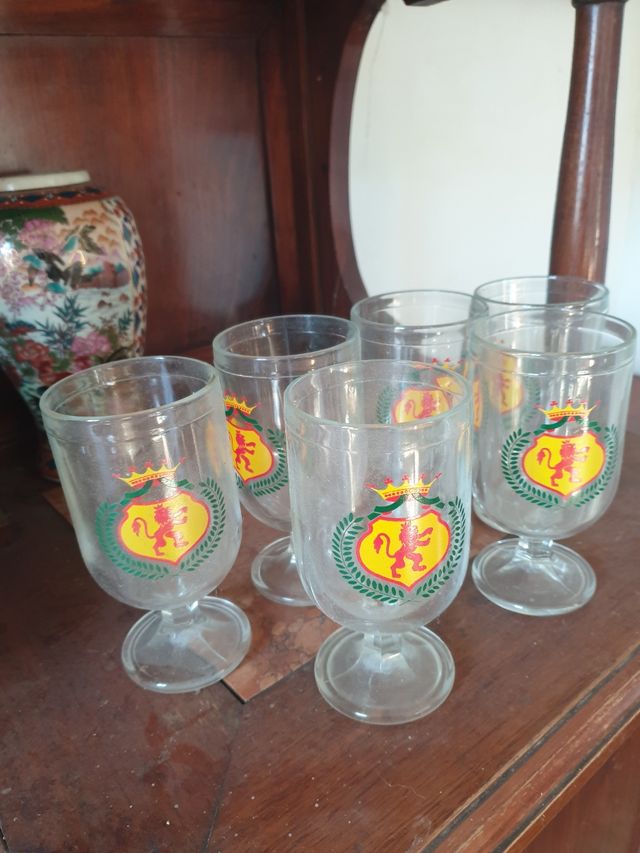 Bicchieri vintage nutelle