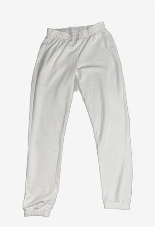 Pantalones de chándal blancos