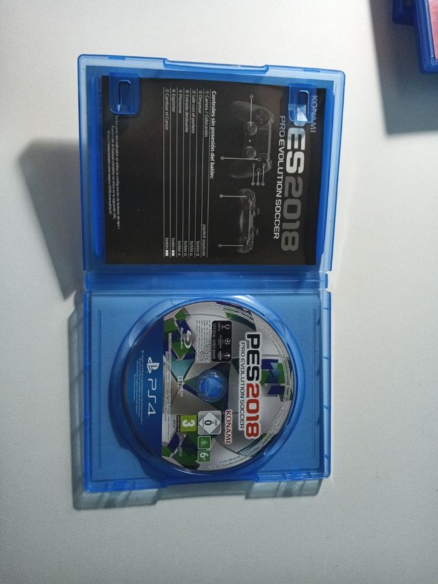 FIFA 22, FIFA 20, FIFA 17 y Pess 2018