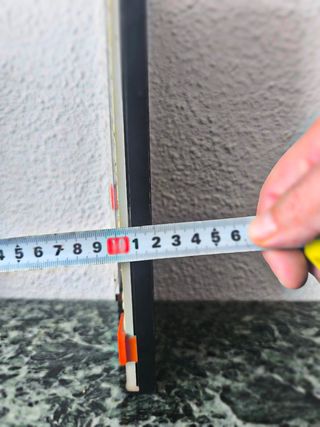 Termómetro vintage con calendario