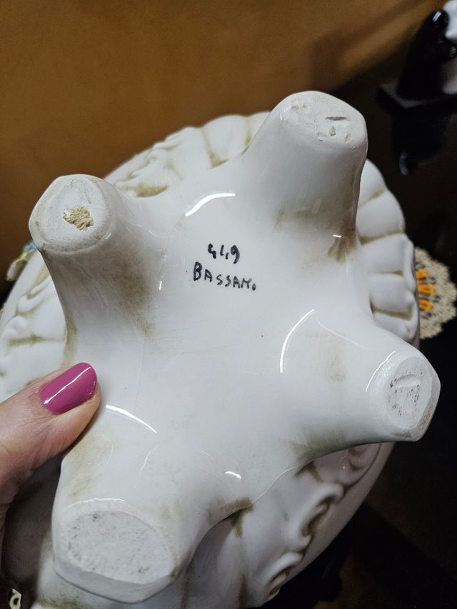 Centrotavola ceramica di Bassano