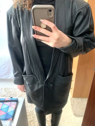 Chaqueta de cuero