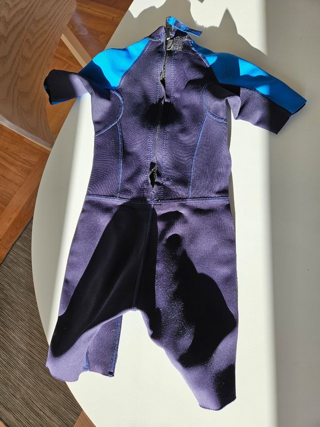 Traje corto de neopreno niño Olaian