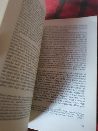 La verifica di una terapia dinamica sui generis. Validazione della micro e della macro-sequenza