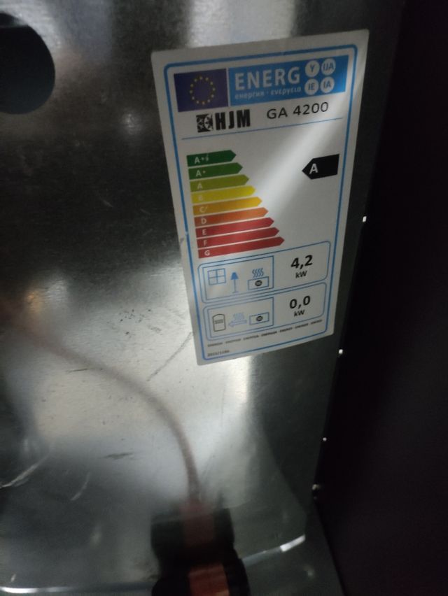 Estufa de butano la marca HJM nuevo