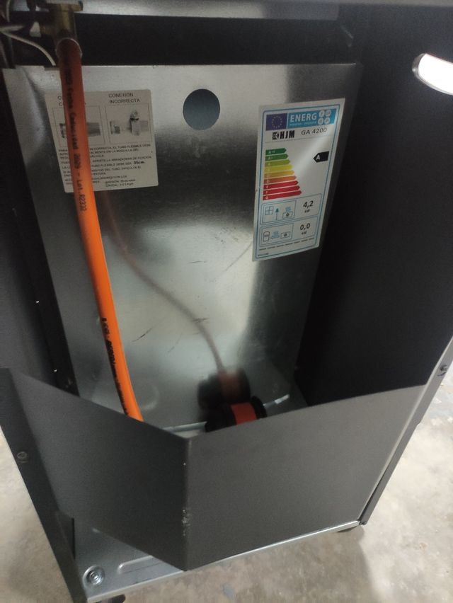 Estufa de butano la marca HJM nuevo