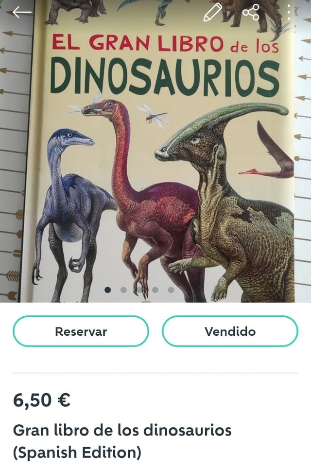 OFERTA : PACK LIBROS DINOSAURIOS