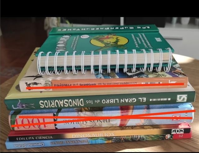 OFERTA : PACK LIBROS DINOSAURIOS