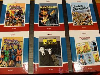 Colección cómics EL PAÍS. 31 libros variados.