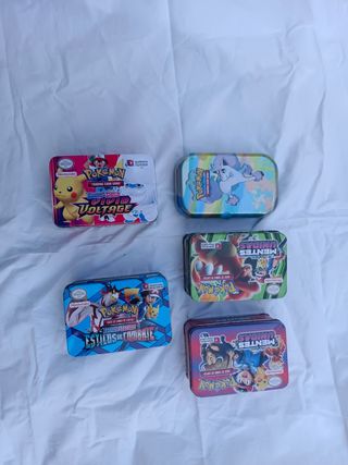 Latas de Pokemons 
