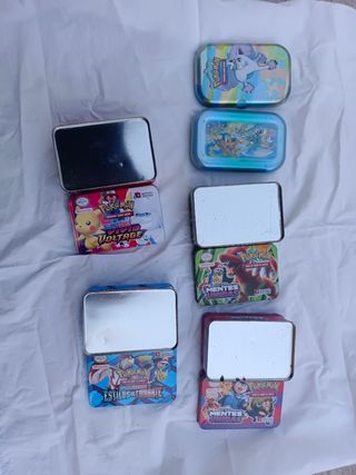Latas de Pokemons 