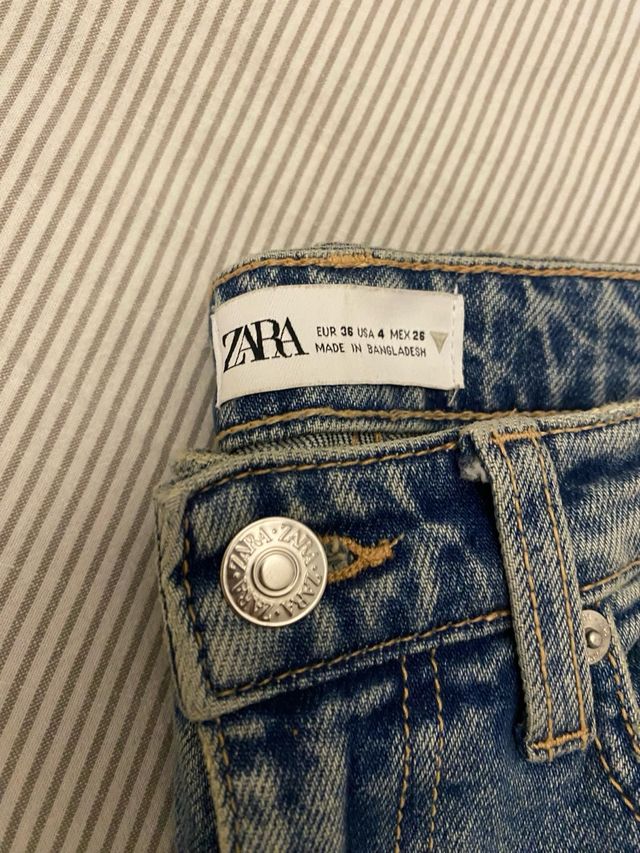 Pantalones zara acampanados y cortos