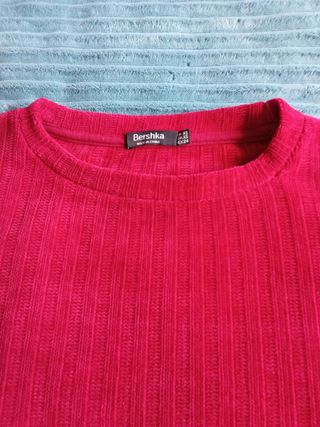 Jersey chenilla oversize BERSHKA T S pero da 42
