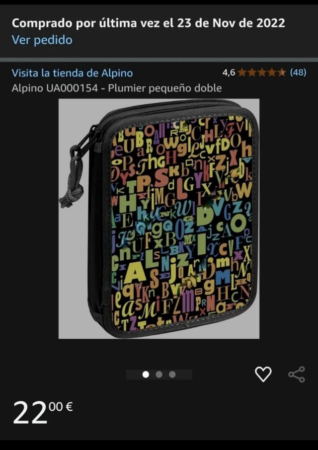 Alpino estuche 34 piezas NUEVO!