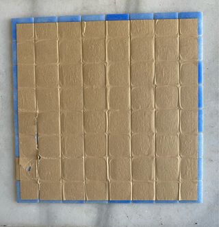 2 m2 Gresite azul destonificado 4x4 cm