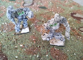 Golem di Roccia per Wargames/GDR realizzato a Mano