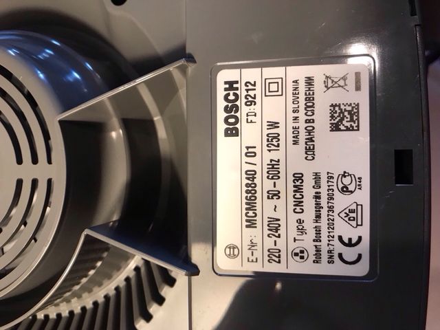 Procesador alimentos Bosch completo