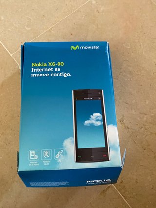 Nokia x6  dos unidades.
