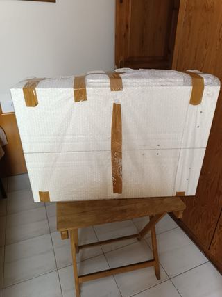 Armario de lavabo blanco