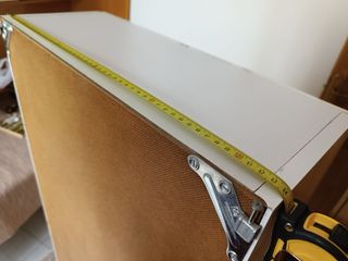 Armario de lavabo blanco