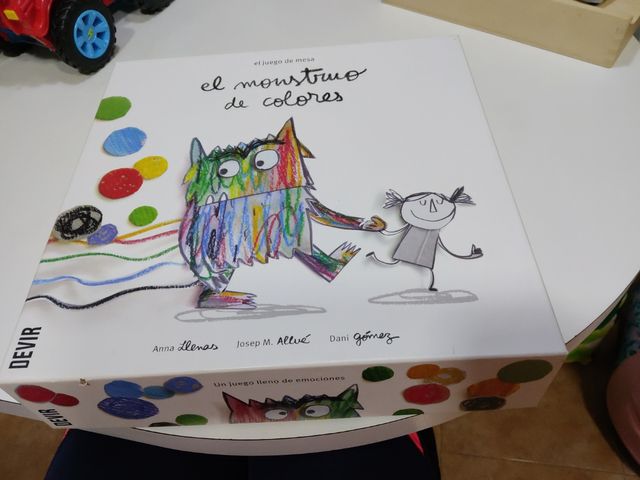 Juego de mesa El monstruo de colores