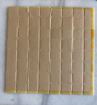 2m2 mosaico gresite amarillo 4x4 cm