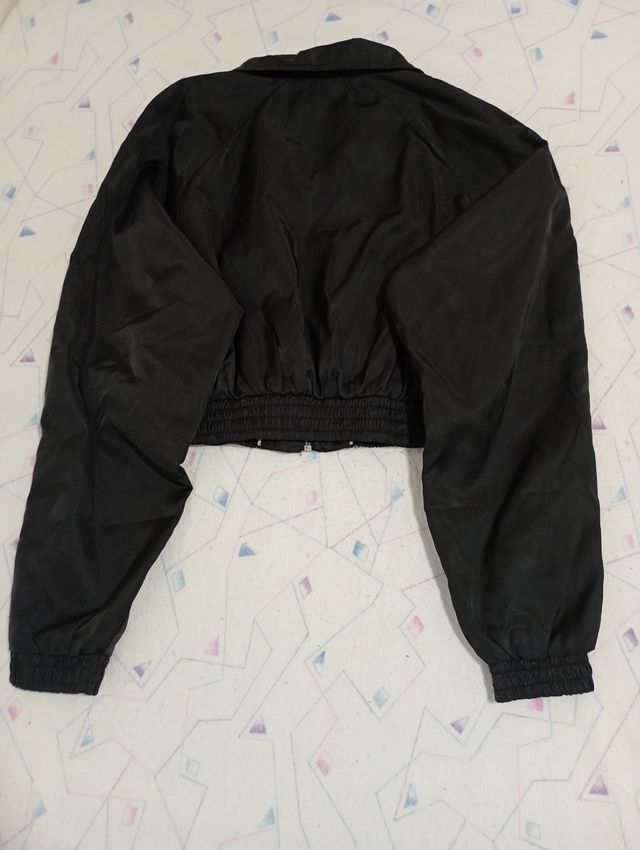 Chaqueta torera negra Bershka