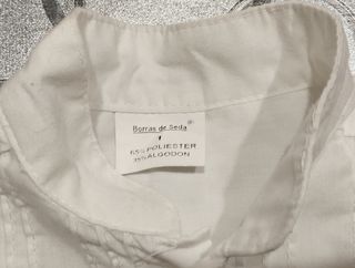 Camisa de fallero infantil para 1/2 años