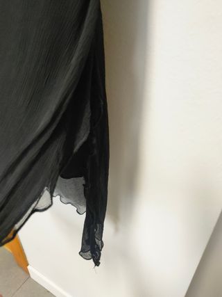 Vestido fiesta seda 100%