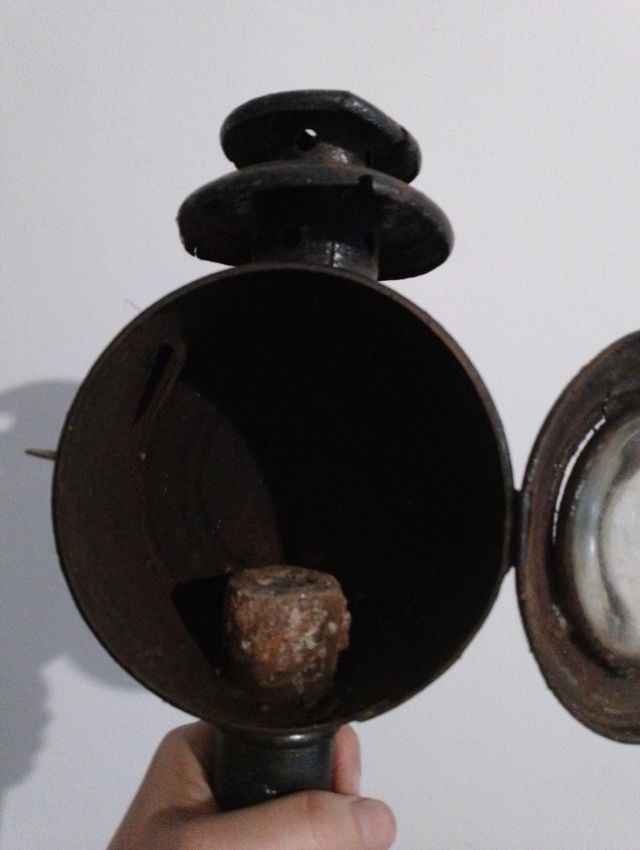 Lanterna antica per carrozza a vela