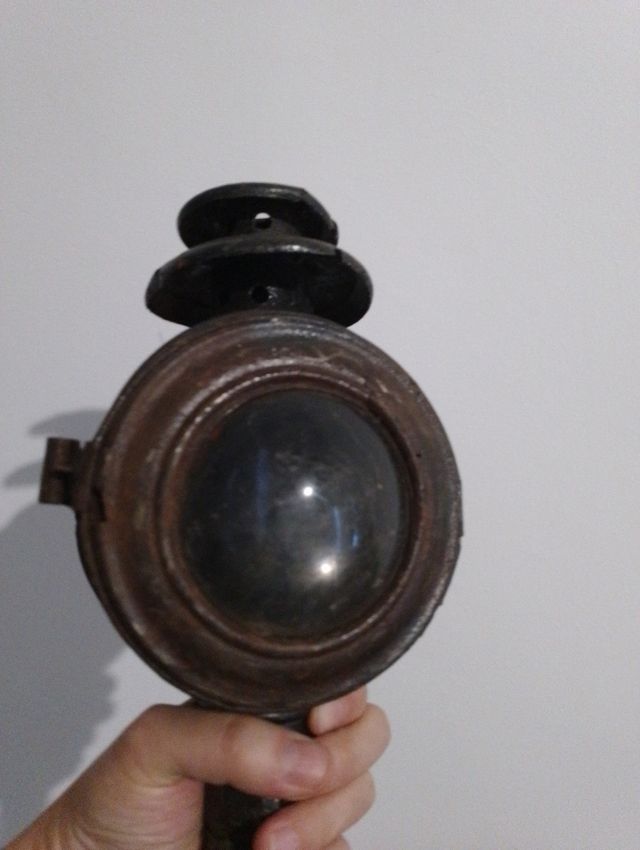 Lanterna antica per carrozza a vela