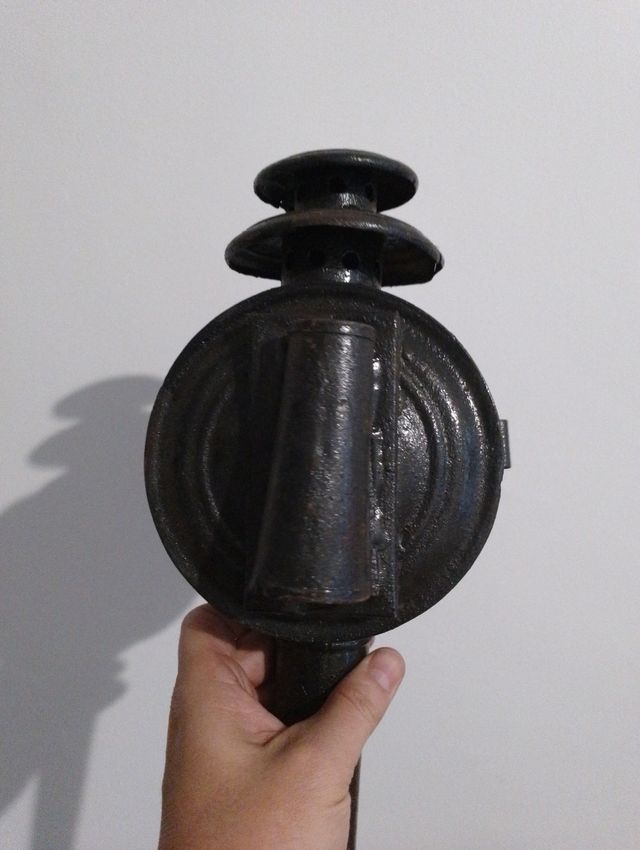 Lanterna antica per carrozza a vela